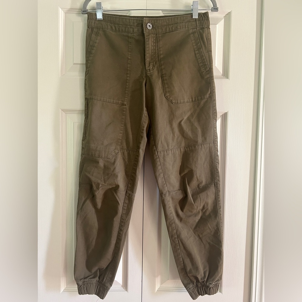 The North Face Pants Women's Size S Green Chino Joggers Outdoor Hiking